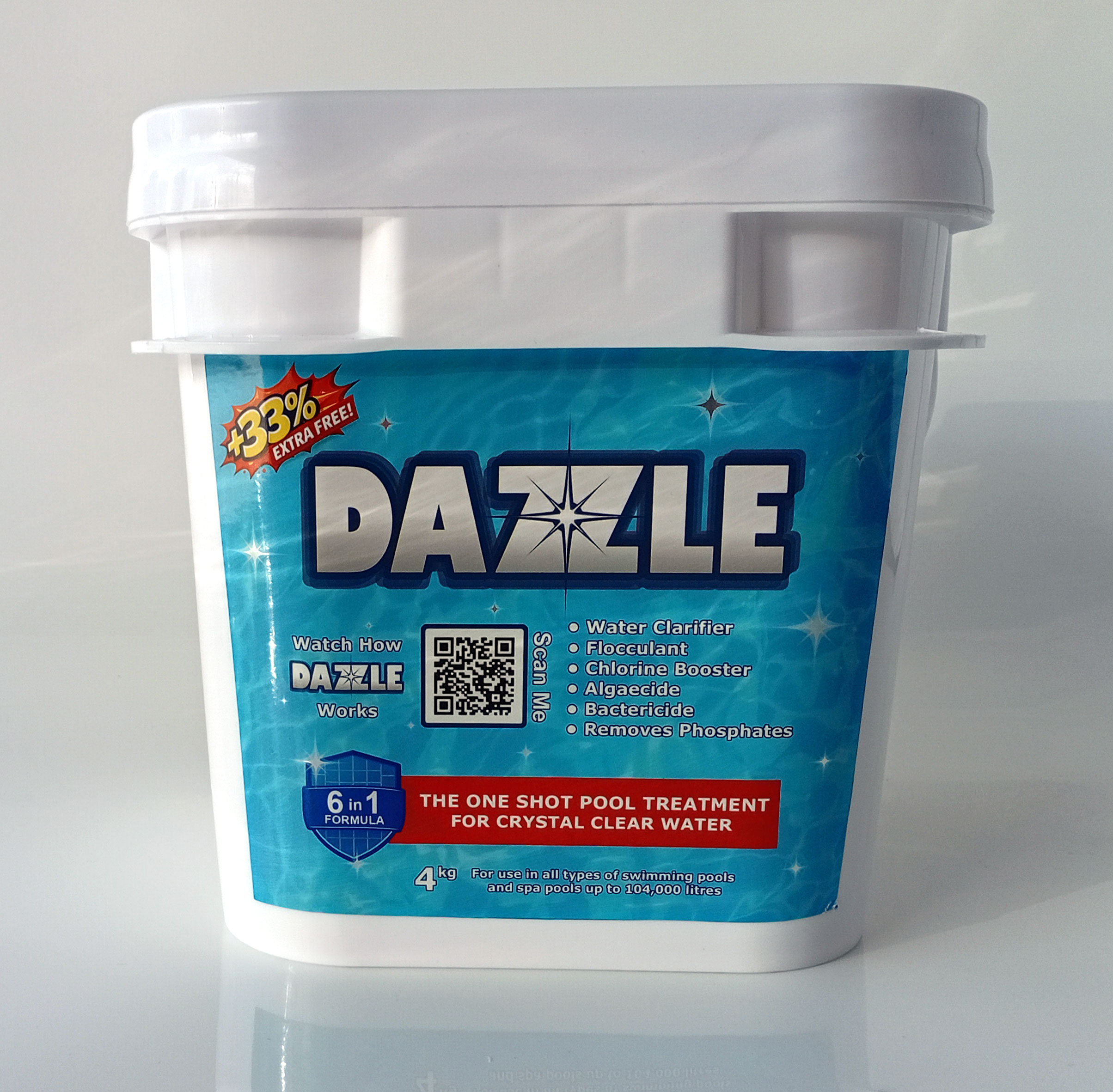 Dazzle 4kg pool water treatment
